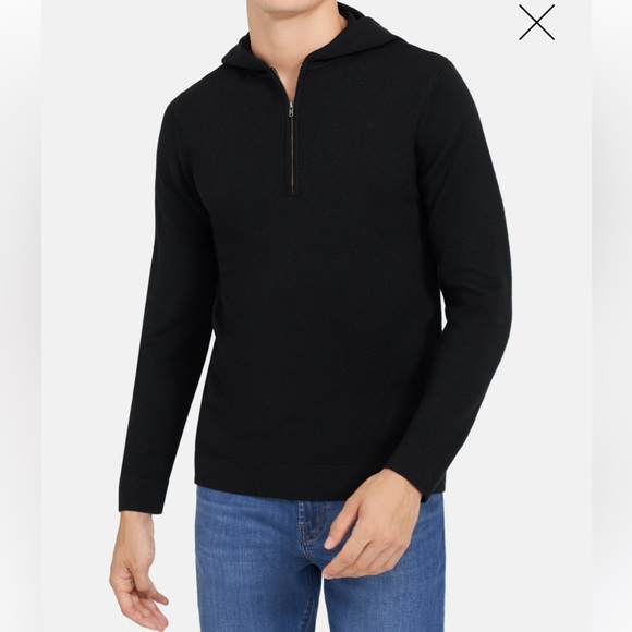 Theory | Sweaters | Theory Quarter Zip Hoodie | Poshmark